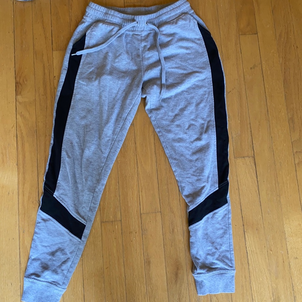 Grey sweatpants
